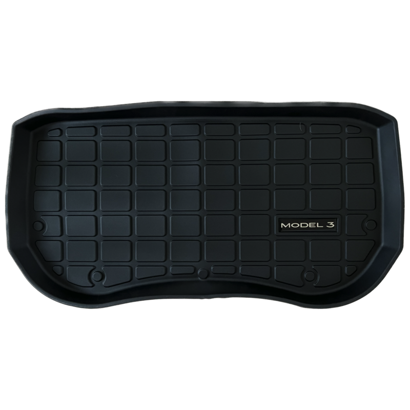 Tesla Model 3 etutavaratilan kaukalomatto. Tesla Model 3 front trunk mat